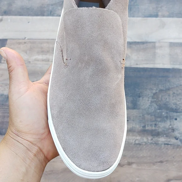 DV By Dolce Vida Roselyn Suede High Top Sneakers Chukka style pull on sz 8 women - Picture 3 of 15